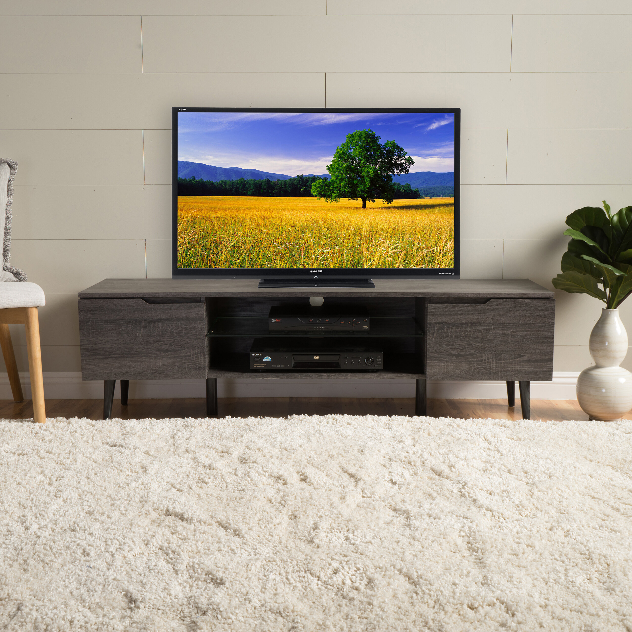 sharp tv table stand