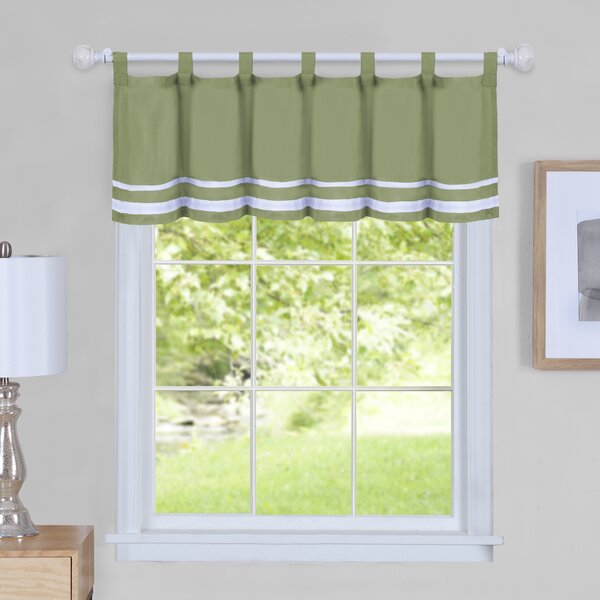 August Grove® Hornell Solid Color Tailored Window Valance & Reviews ...