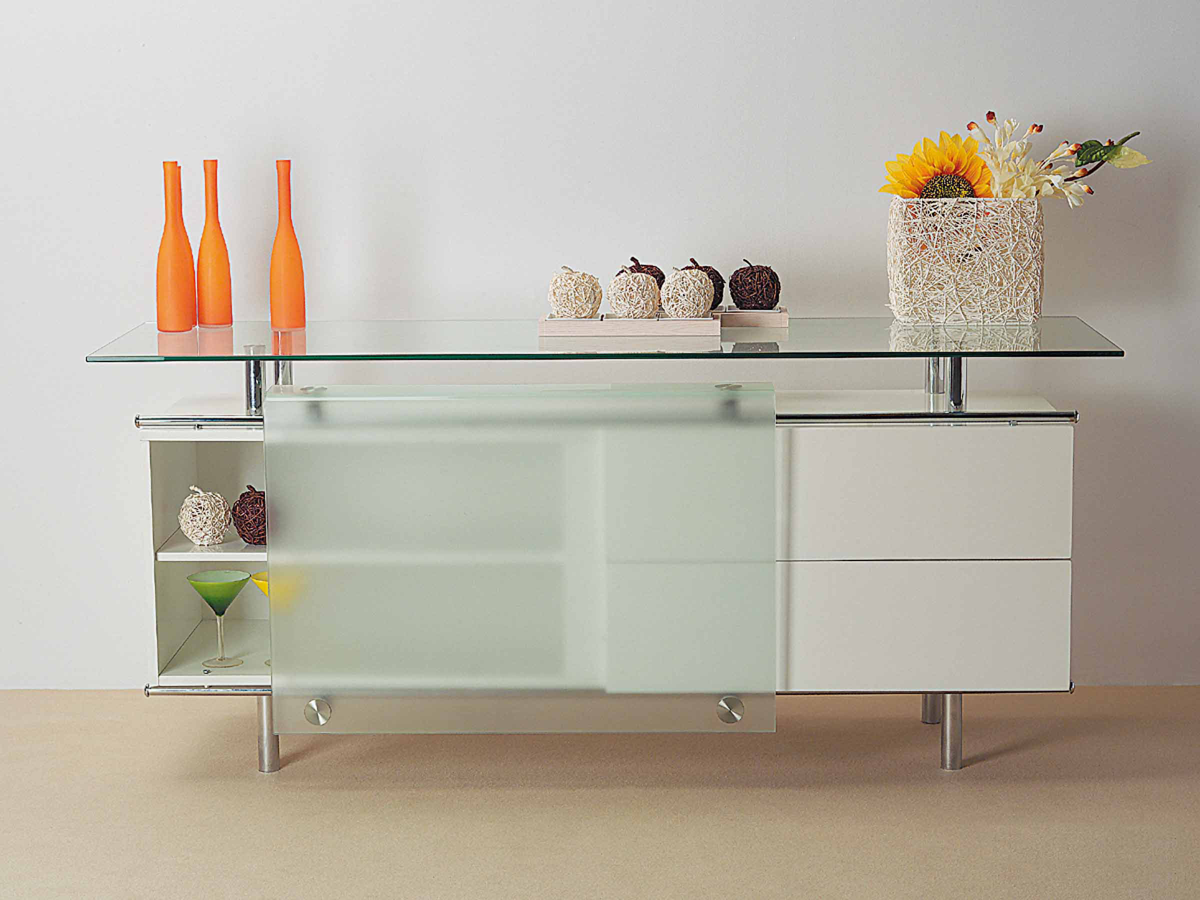 Orren Ellis Rundle 71'' Wide 2 Drawer Buffet Table | Wayfair