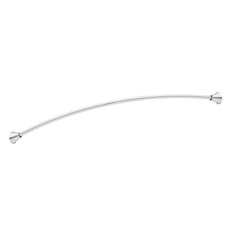 moen 60" adjustable curved tension shower curtain rod & reviews moen 60" adjustable curved tension shower curtain rod & reviews