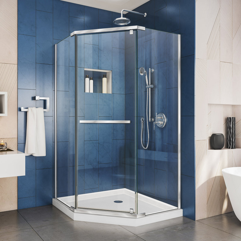 Dreamline Prism 36 13 X 72 Neo Angle Pivot Shower Enclosure Reviews Wayfair