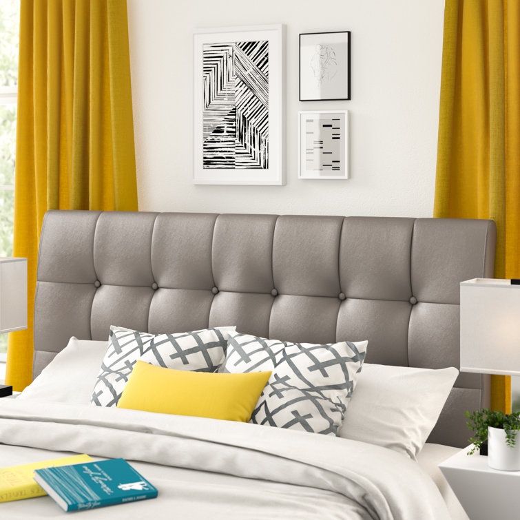 Zipcode Design Norwalk Upholstered Panel Headboard Reviews Wayfair