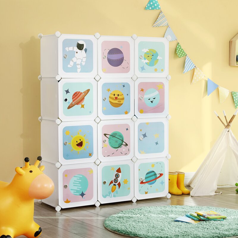 toy cube storage unit