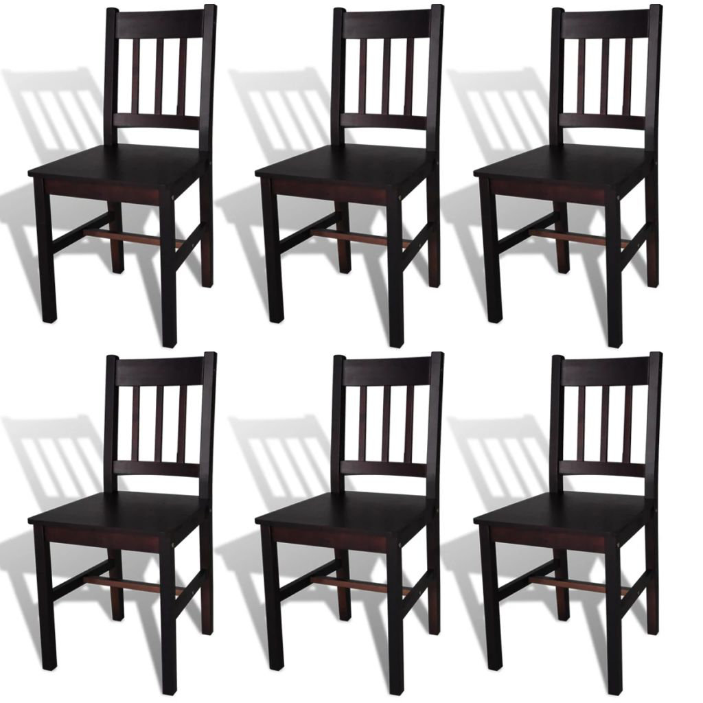 Alcott Hill Tayler Solid Wood Slat Back Side Chair In Brown Wayfair