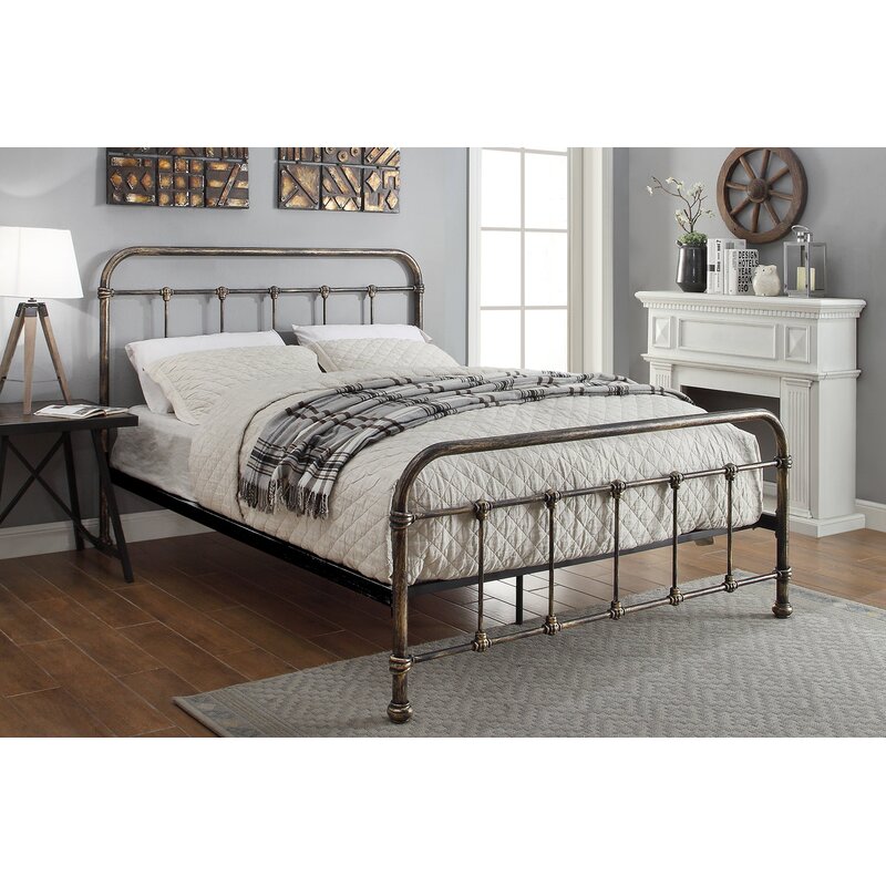 Williston Forge Pereira Victorian Hospital Bed Frame & Reviews ...