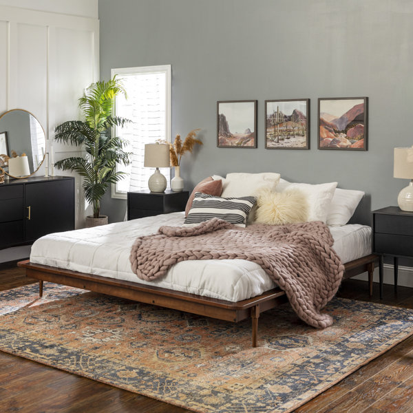 Modern Contemporary King Canopy Bed Frame Allmodern