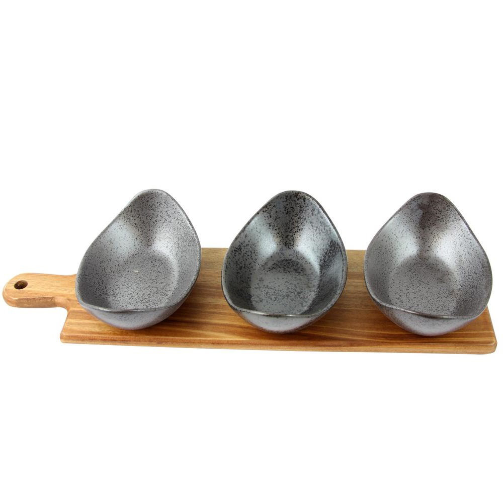 Lexi Home Ceramic Serving Set Set of 3 Wayfair