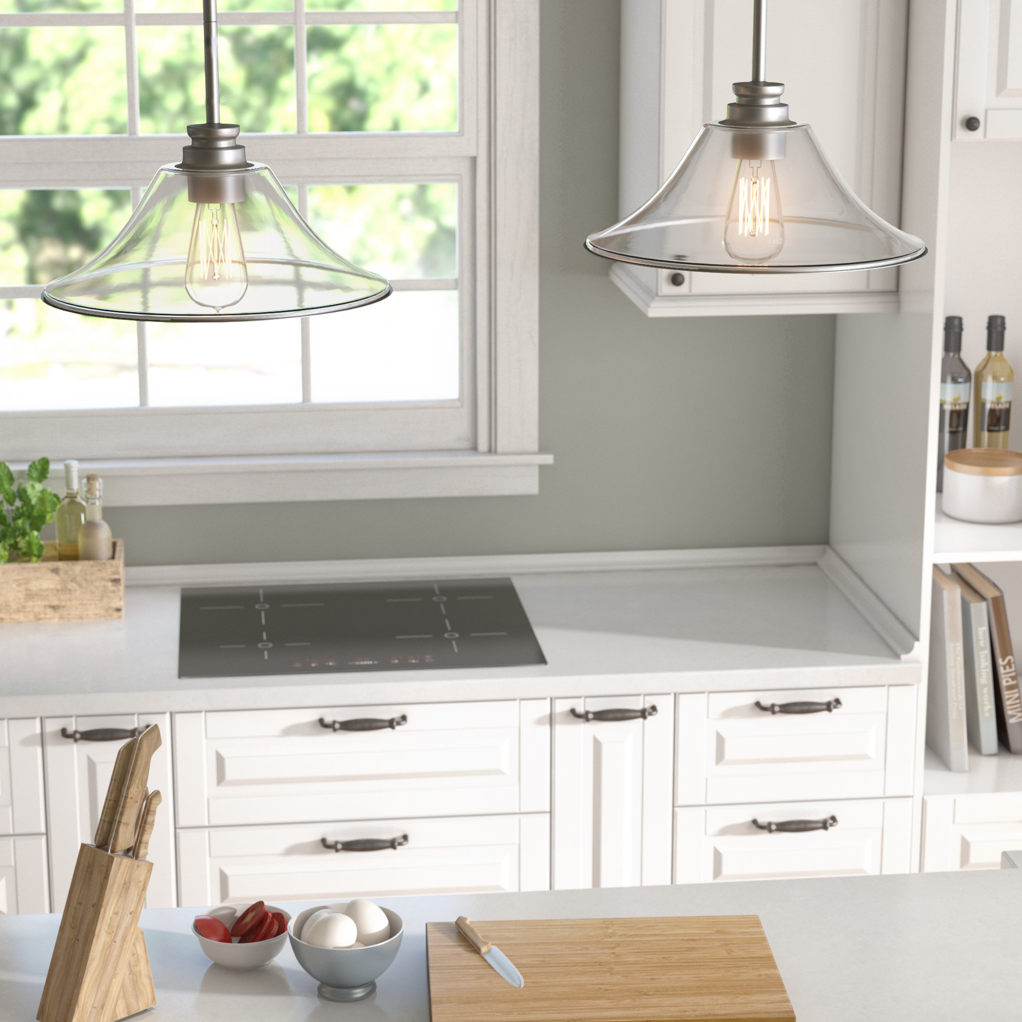 Clayton 2 Light Kitchen Island Pendant Clayton 2 Light Kitchen Island Pendant