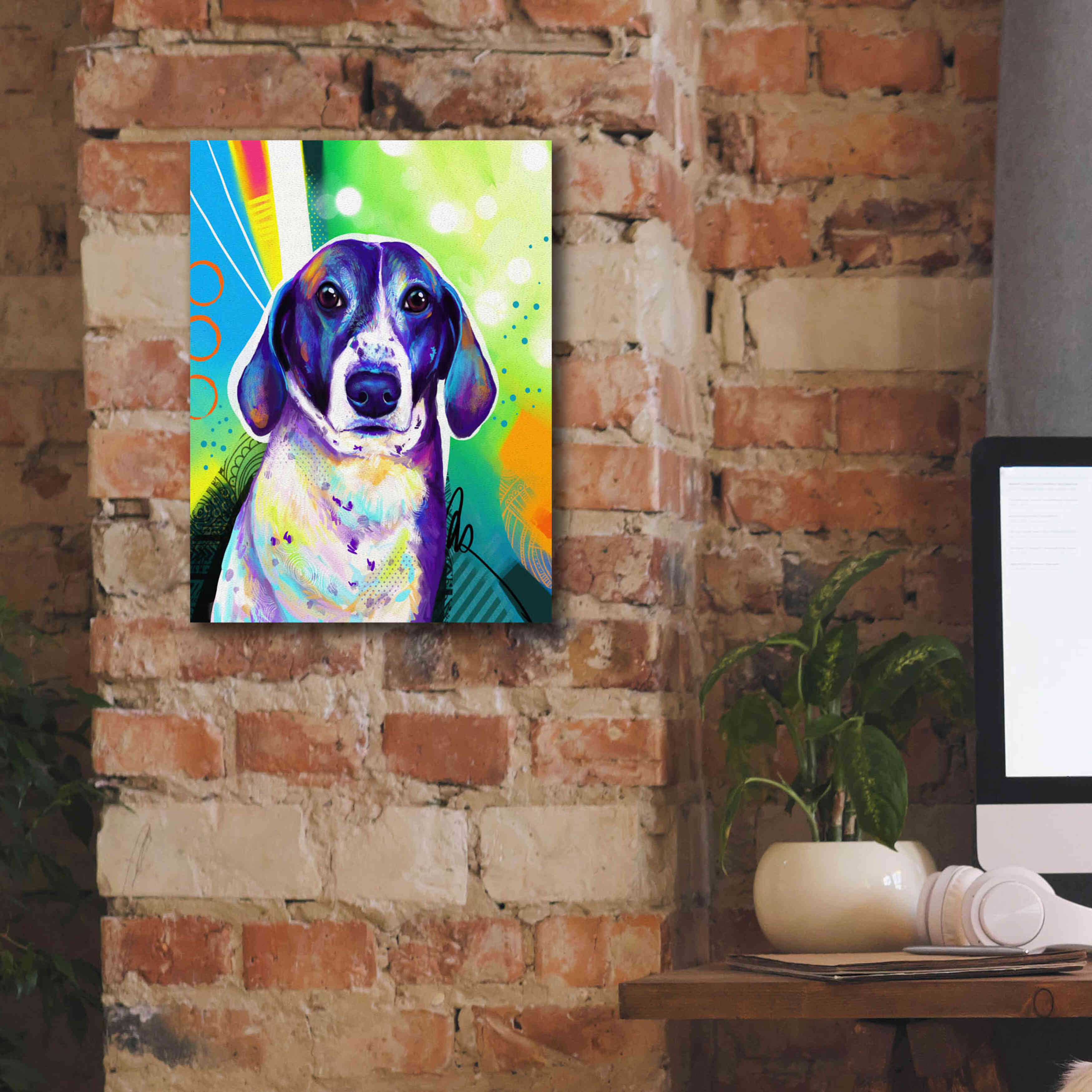 Red Barrel Studio® Epic Graffiti 'Pop Art Beagle' By Furbaby Affiliat ...