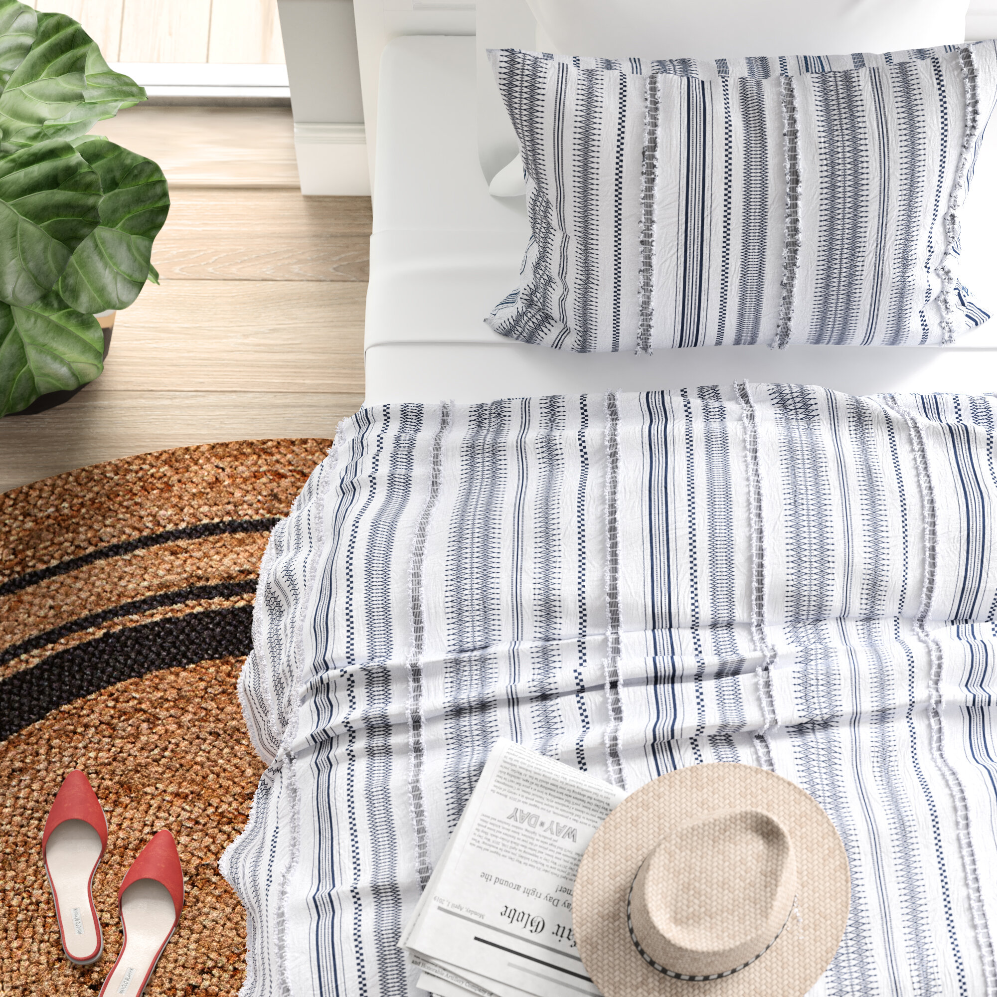 Striped Comforters Joss Main