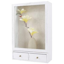 Freezing point Shadow Box Frame 8x12.5 Shadow Box Display Case with Linen Back M