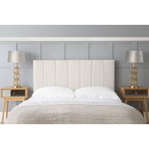 Chenille Padded Headboard Elizabeth Divan Bed 20 Tall Headboard Stylish and Elegant Upholstered Headboard Headboards for beds Black, 3ft SIngle Button-Tufted Head Board with Wooden Struts 