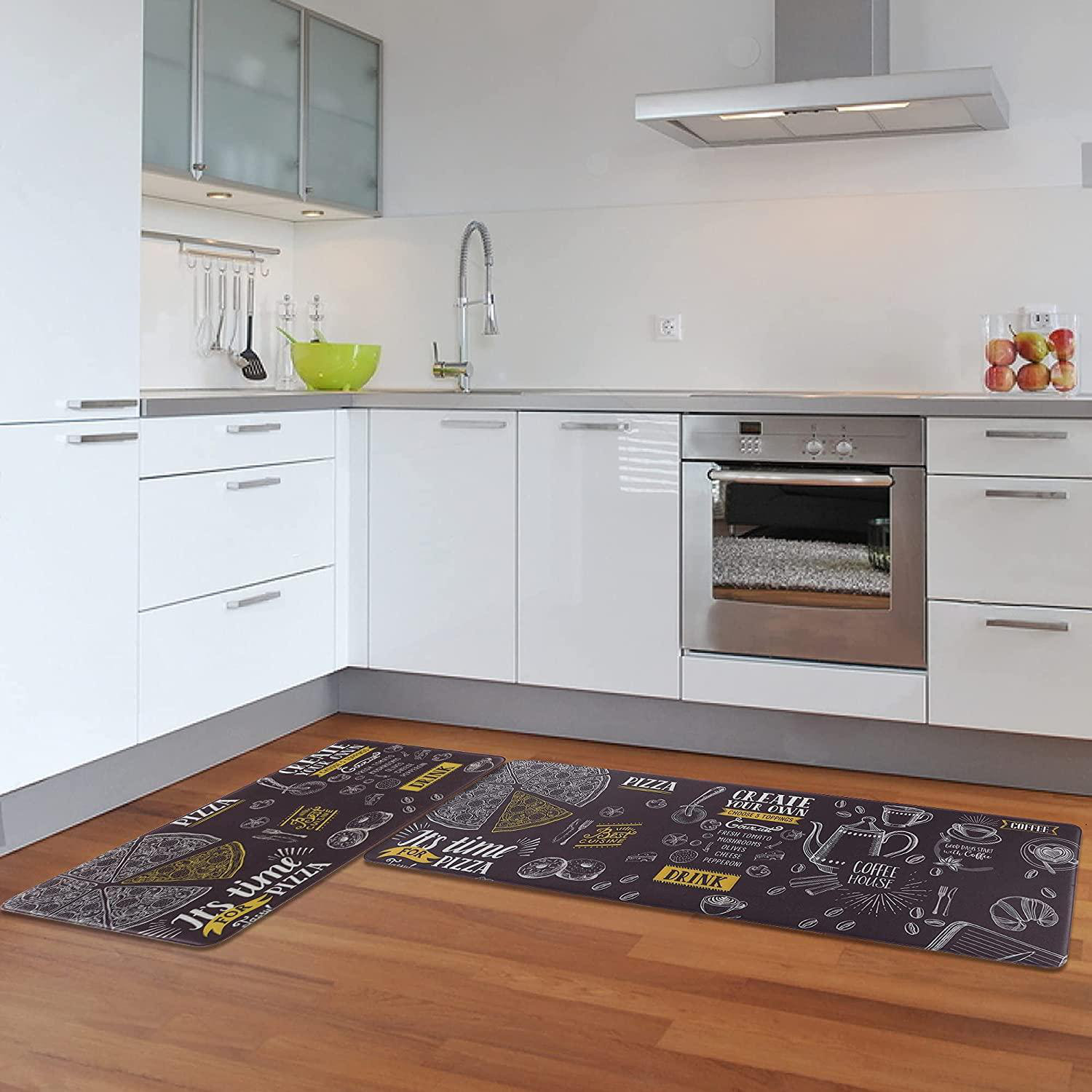 Red Barrel Studio Non Slip Kitchen Rug Anti Fatigue Kitchen Floor Cushion Mat Comfortable Standing Waterproof Easy To Clean Wayfair