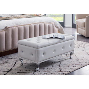 Go to store & view more images House of Hampton Chute Upholstered Storage Bench