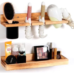 Wall Mount Rack Bracket Toothbrush Holder Stand for Hair Dryer  Accessories Tool 