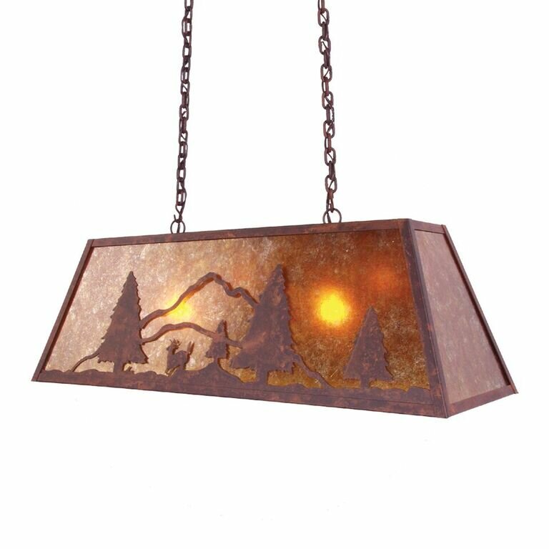 deer pool table light