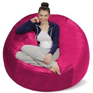 Machine Washable Big Soft Comfort Cover Memory Foam Filler Kids Teens Love This Huge Sack Oversized Bean Bag Chair In Espresso Indoor Furniture By Panda Sleep Cozy Lounger Bed