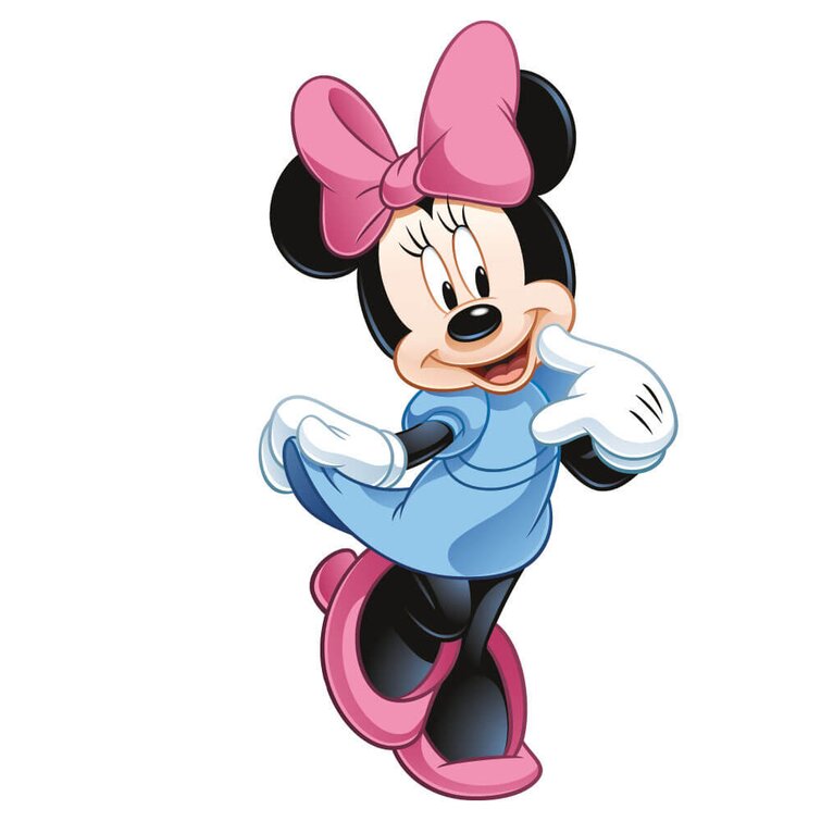 Terug, terug, terug deel vanavond middag Wallhogs Disney Mickey and Friends Minnie MouseWall Decal & Reviews |  Wayfair