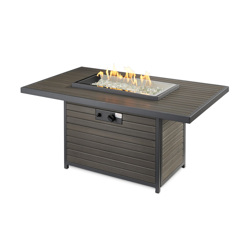 The Outdoor Greatroom Company Brooks Composite Propane Fire Pit