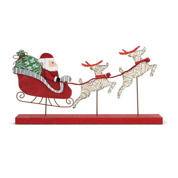 Wooden Santa Sleigh Wayfair