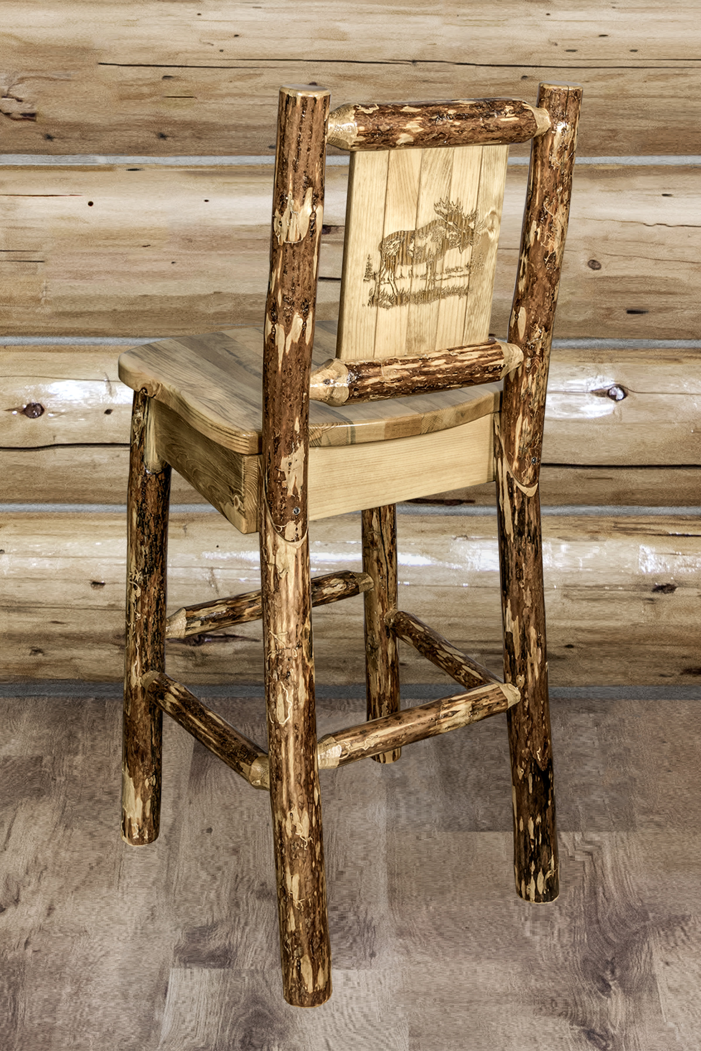 Loon Peak Tustin Solid Wood 30 Bar Stool Wayfair