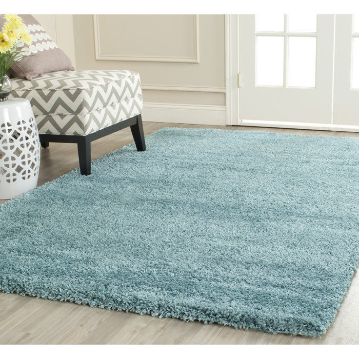 Starr Hill Aqua Blue Area Rug