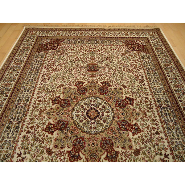 Astoria Grand Shanelle Living Room Hand Knotted Wool Beige Rug Reviews Wayfair