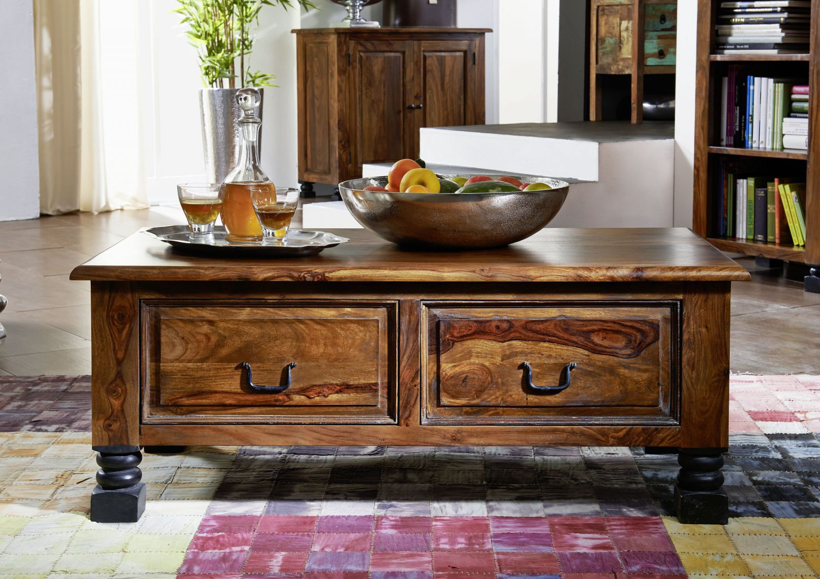 Massivmoebel24 New Boston Coffee Table with Storage Wayfair.co.uk