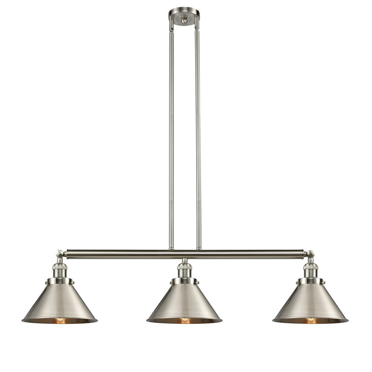 Laurel Foundry Modern Farmhouse Stonecrest 3 Light Kitchen Island Cone Pendant Reviews Wayfair
