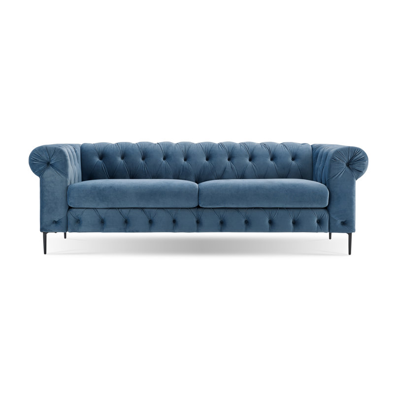 Kohlmeier Chesterfield Sofa #chesterfield #sofa #blue #velvet