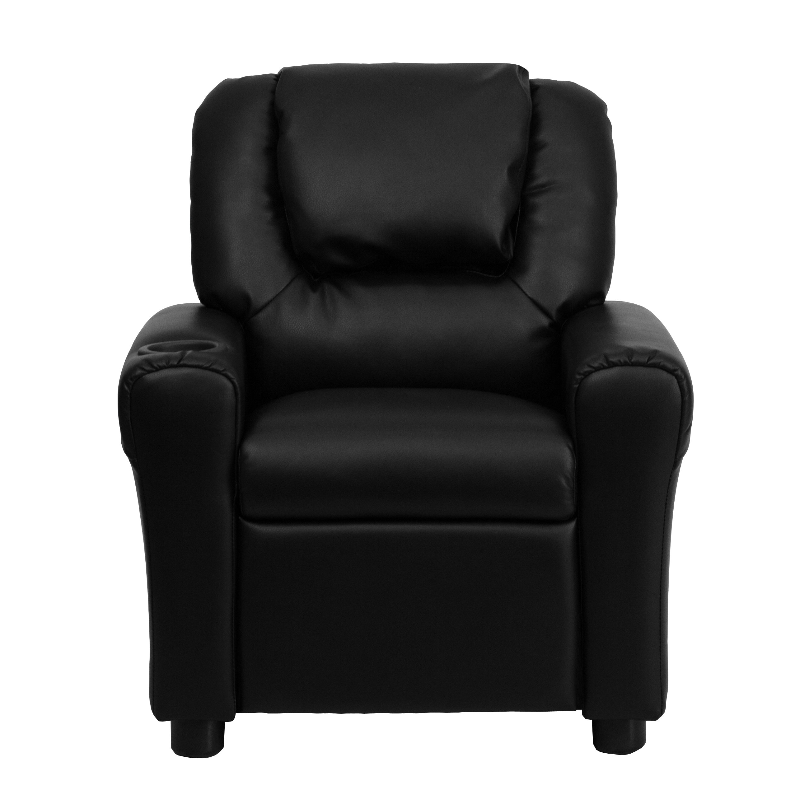Zoomie Kids Blevins Kids Recliner With Cup Holder Reviews Wayfair