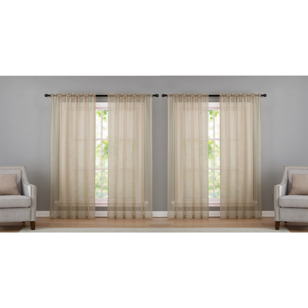 Set Of 4 Curtains Wayfair