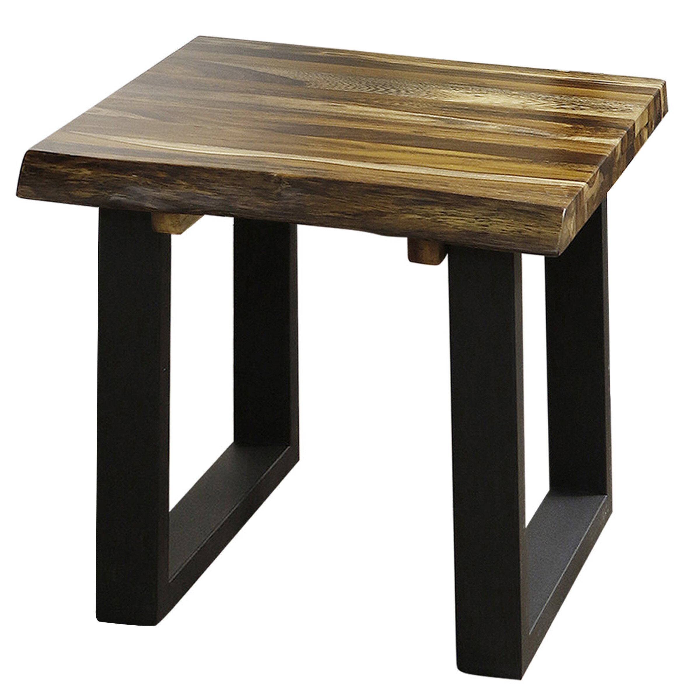 Loon Peak Lesa Sled End Table Wayfair