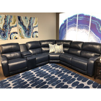 Blue Reclining Sectionals You Ll Love In 2021 Wayfair