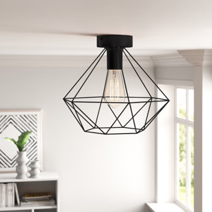 Tanner 3 Light Copper Ceiling Fitting 