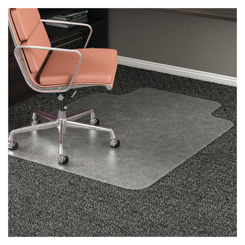 Deflect O Rollamat Frequent Medium Pile Carpet Beveled Chair Mat