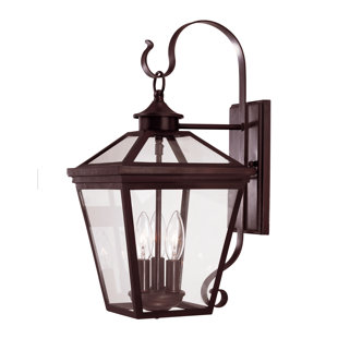 Best Coleg 3-Light Outdoor Wall Lantern By Darby Home Co Outdoor Lighting Coleg 3-Light Outdoor Wall Lantern By Darby Home Co Outdoor Lighting