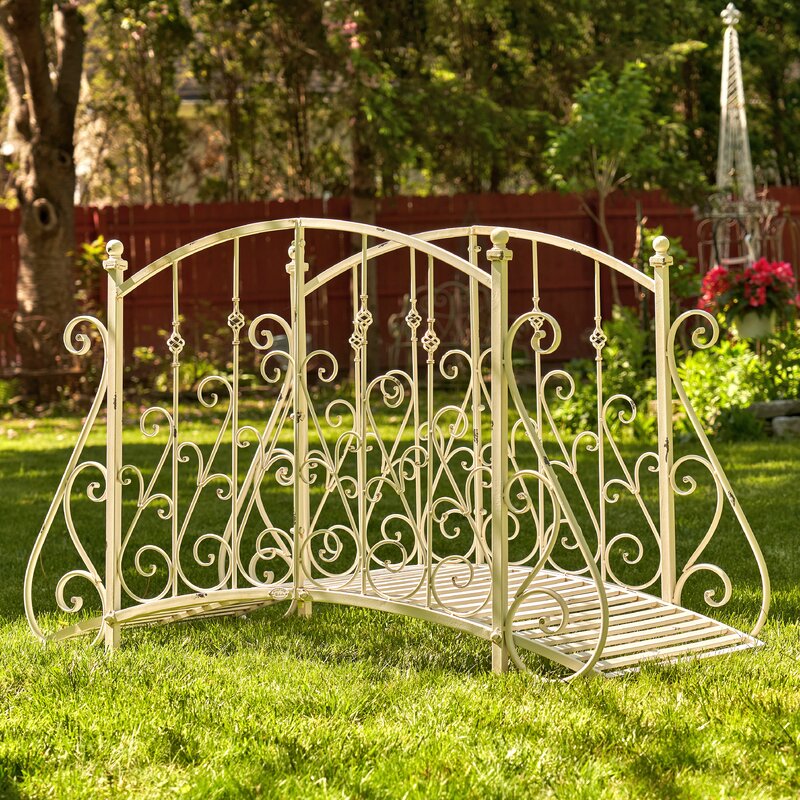 ZaerLtdInternational Iron Garden Bridge & Reviews | Wayfair