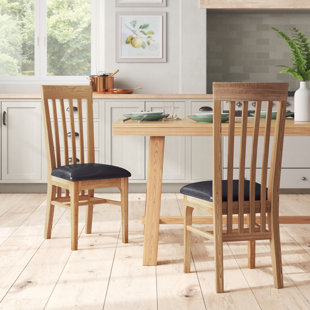 White Wood Dining Chairs You Ll Love Wayfair Co Uk
