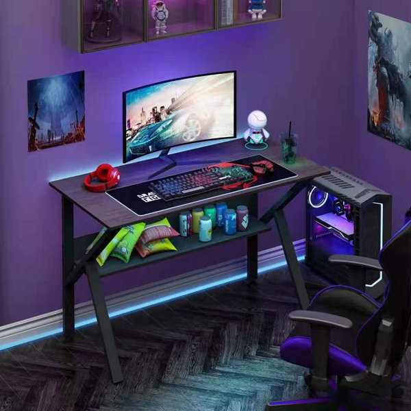 small bedroom with computer desk