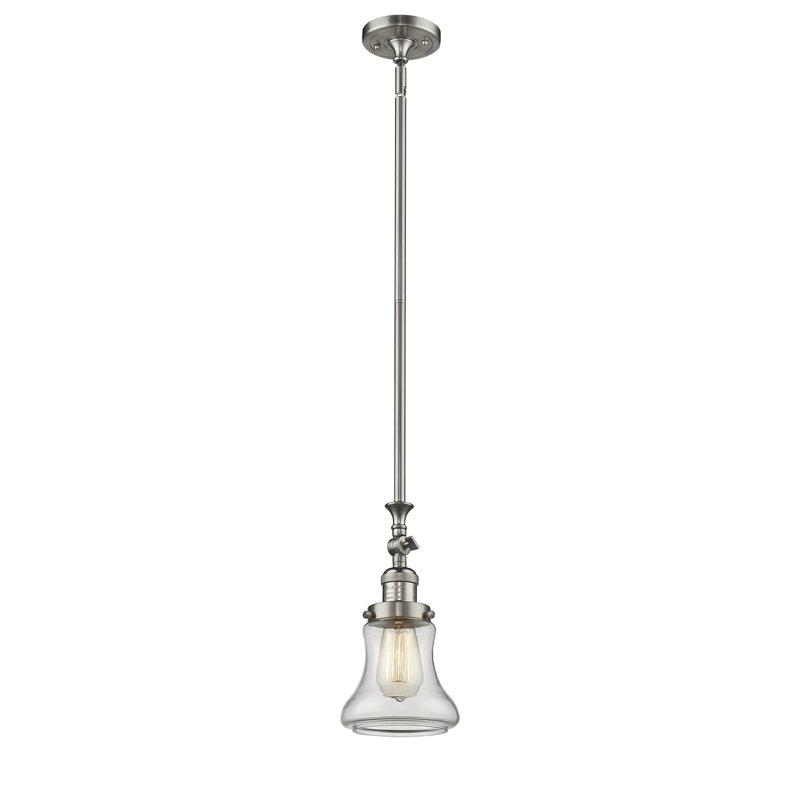 Beachcrest Home Nardone 1 Light Single Bell Pendant Wayfair