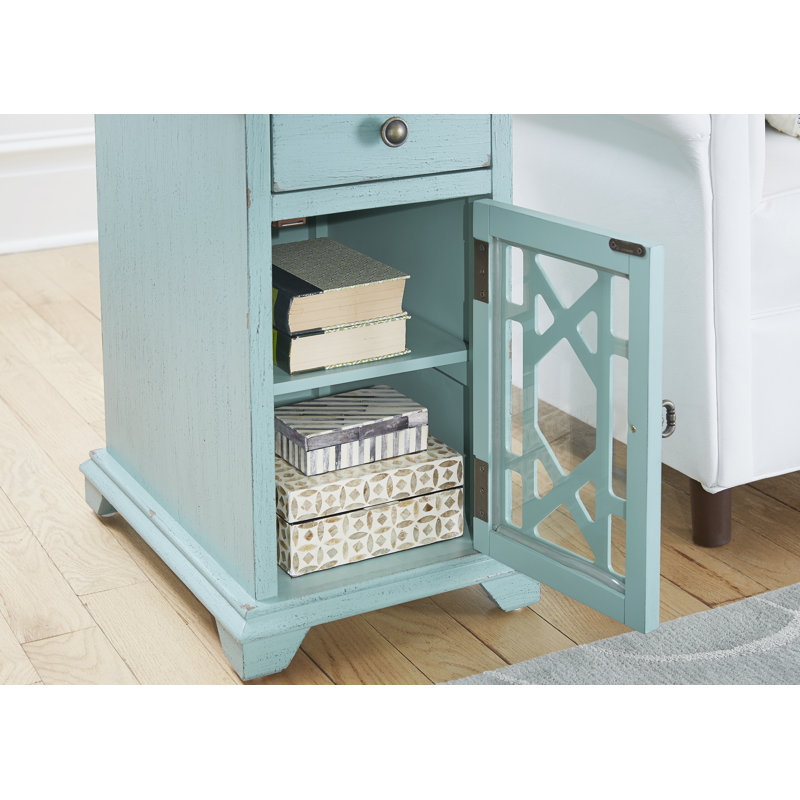 Bungalow Rose Frida 1 Drawer 1 Door Accent Cabinet Wayfair