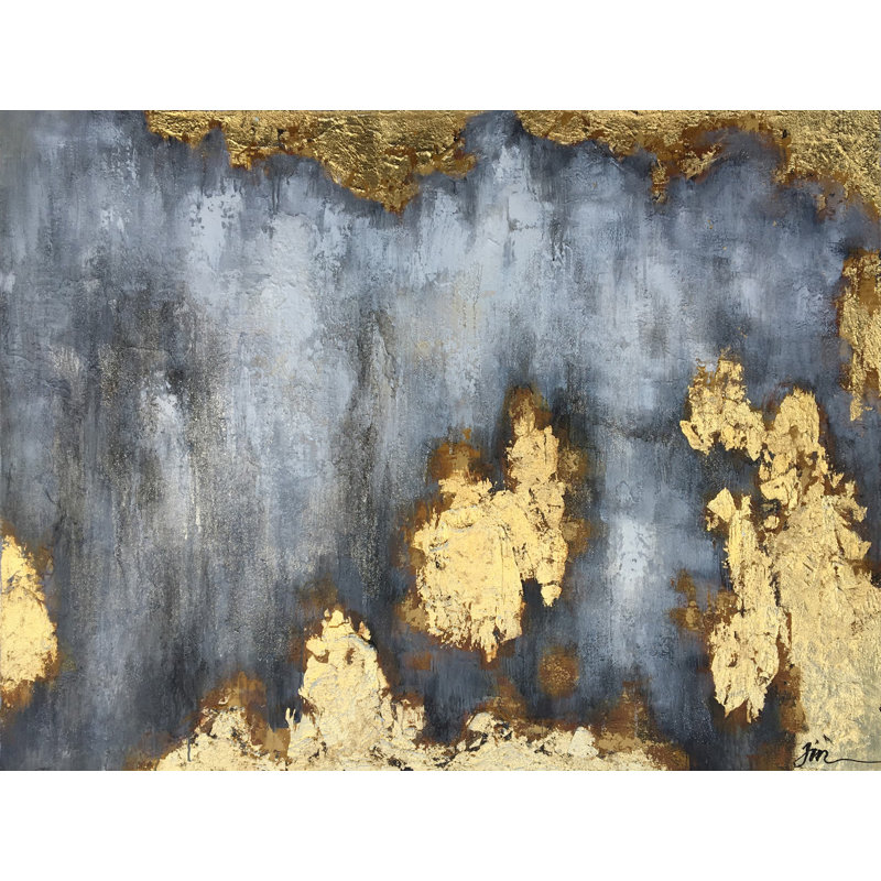 Mercer41 Reflecting Lights Oil Painting Print On Wrapped Canvas Wayfair