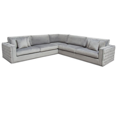 Envy Symmetrical Sectional Diamond Sofa