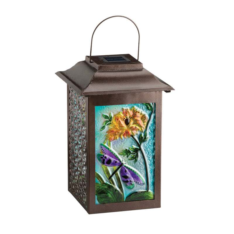 Regal Art Gift Dragonfly Solar Light Decorative Lantern Wayfair
