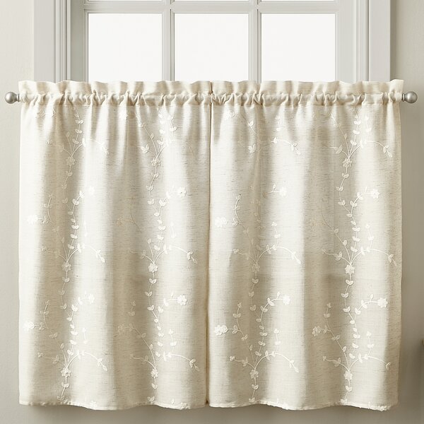 linen cafe curtains