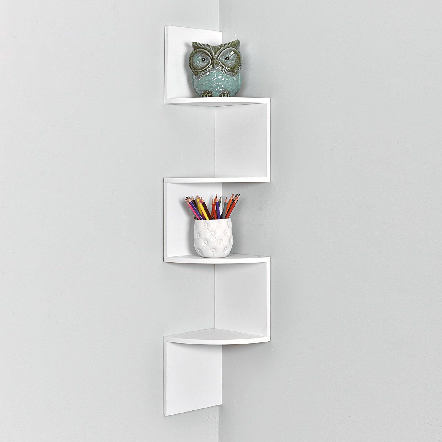 Welland Industries Llc Zig Zag Corner Wall Shelf Reviews Wayfair