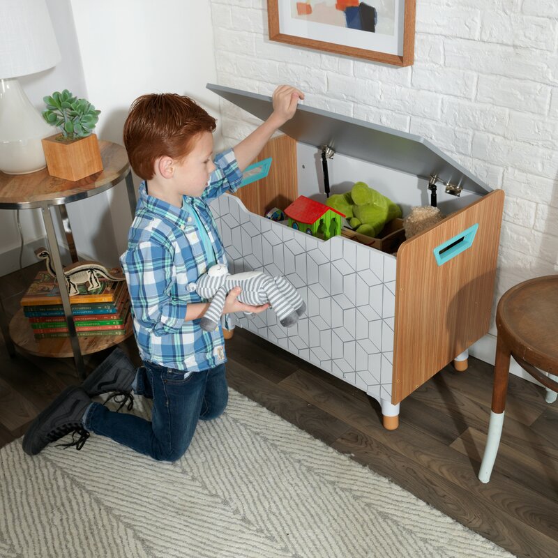 kidkraft wooden toy chest