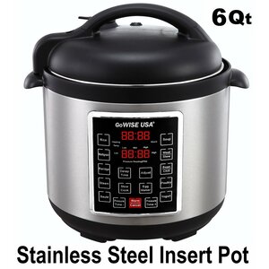 6-Quart 4th Generation Pressure Cooker