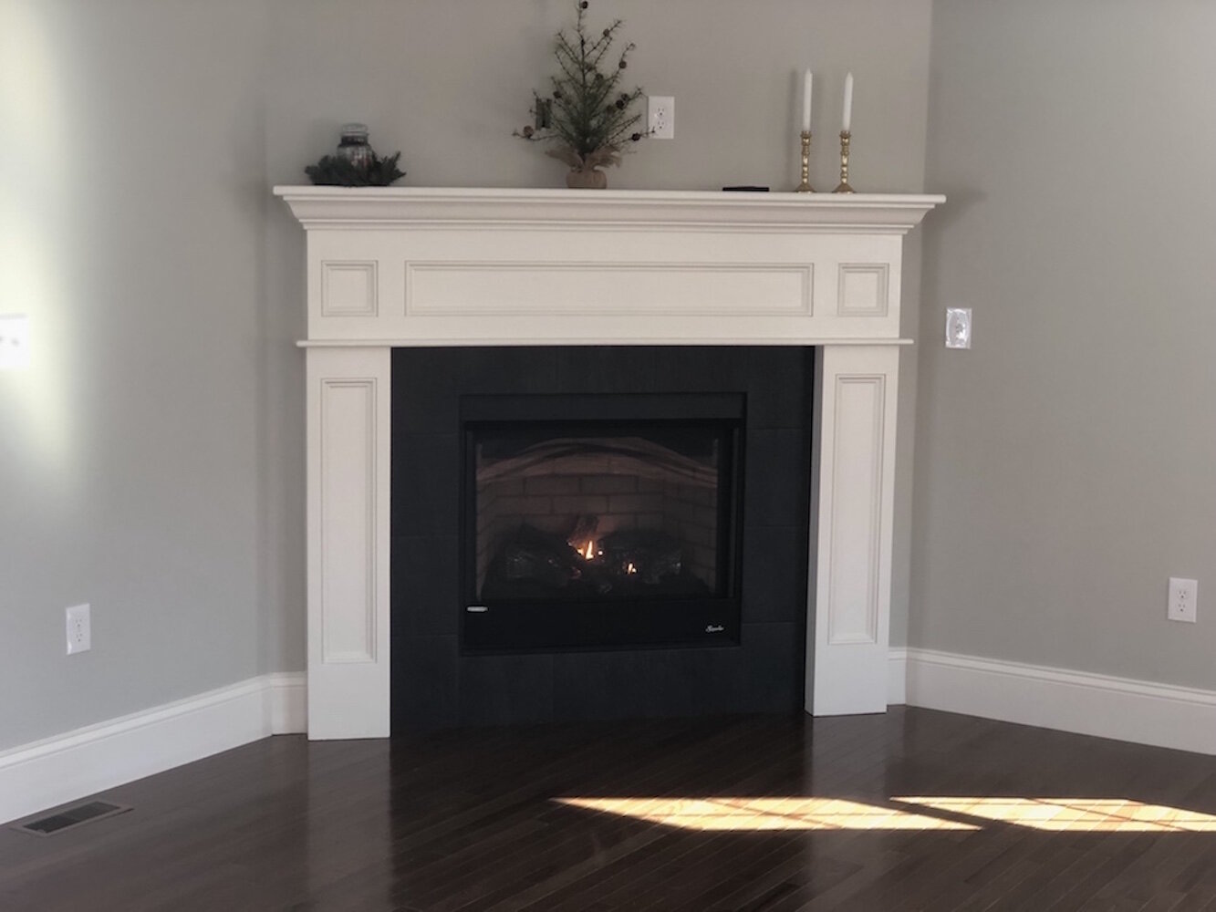 Crafted Cabintery Decorative Mantel Fireplace Surround Wayfair